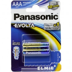 Panasonic baterii alcaline AAA (LR3) Evolta 2buc LR03EGE/2BP foto