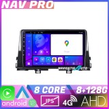 Navigatie Kia Picanto 2016 KIT 2217 EDOTEC-LITE Android Ecran 720P Octa Core 8 128 Carplay CarStore Technology