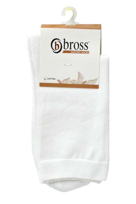 Sosete dama Cottone Bross Bianco 35-37