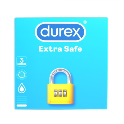 Prezervative Durex Extra Safe 3 bucati foto