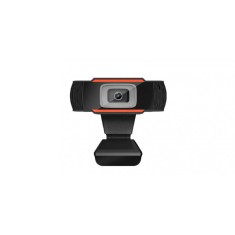 Camera Web, Full HD 1080P, cu microfon, Reducere Zgomot, pentru videoconferinte, Conectare Laptop, transmisii live, Cablu USB, Negru