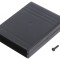Carcasă universală ABS neagră 68mm x 91mm x 18mm cu şurub x1