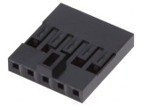 Mufă pini tată/mamă 2,54mm 5 pini pe cablu