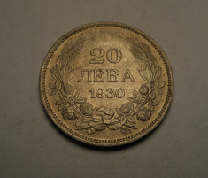 Bulgaria 20 Leva 1930 UNC foto