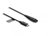 Cablu de alimentare USB type C 5V pentru aparate de ras electrice Hatteker 1.2m, Delock 91798