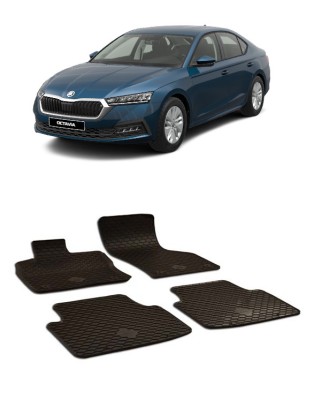 Set covorase cauciuc dedicate SKODA OCTAVIA IV (INCLUSIV HYBRID) (2020-2022) foto