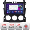 Navigatie Nissan 370Z 2008-2012 Android ecran Qled 2K Octa core 4+32 KIT-370Z+EDT-E409-2K CarStore Technology