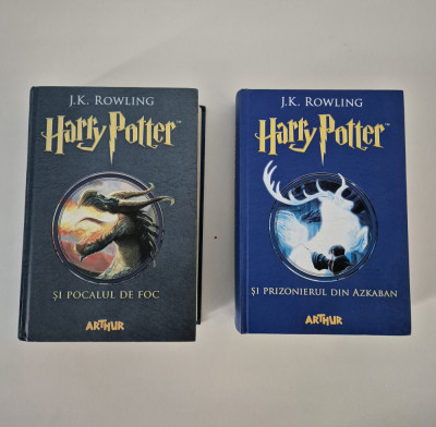 J K Rowling Harry Potter set patru volume foto