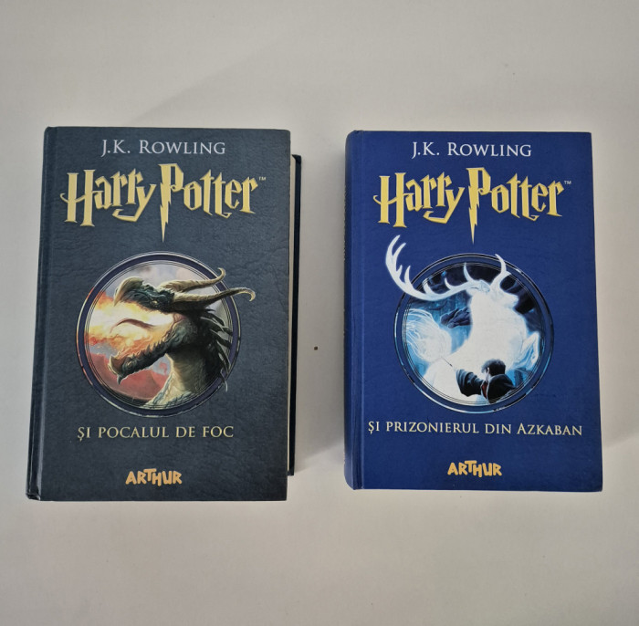 J K Rowling Harry Potter set patru volume