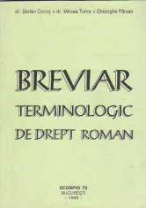 STEFAN COCOS - BREVIAR TERMINOLOGIC DE DREPT ROMAN foto