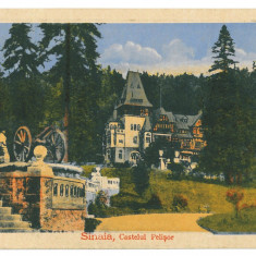 3197 - SINAIA, Prahova, Pelisor Castle, Romania - old postcard - unused