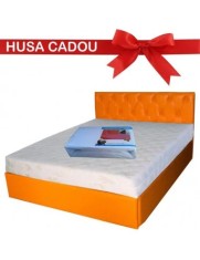 Saltea cu arcuri impachetate individual pe 7 zone de confort, Marte Pocket One 140x200x23cm, husa detasabila, tricot aloe vera, hipoalergenica, fermit