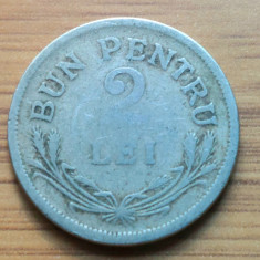 Moneda Romania 2 lei 1924