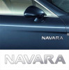 Stickere laterale CHROME - NAVARA (set 2 buc.), 4World