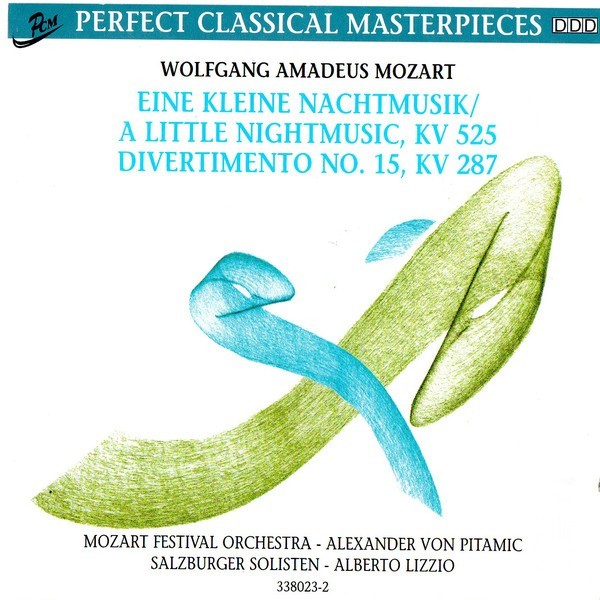 CD Wolfgang Amadeus Mozart &lrm;&ndash; Eine Kleine Nachtmusik/A Little Nightmusic, KV 525