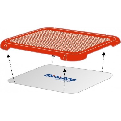 Set 6 tablite transparente pentru mozaic foto