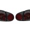 Set stopuri, lampa spate VW GOLF V (1K), 10.2003-05.2009, partea stanga, crom, fumuriu; TUNING,