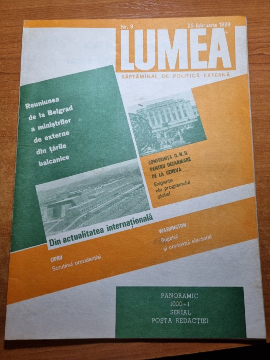 revista lumea 25 februarie 1988