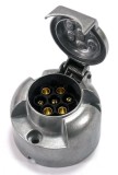 Cumpara ieftin Priza remorca 7 pini cu capac aluminiu, Amio
