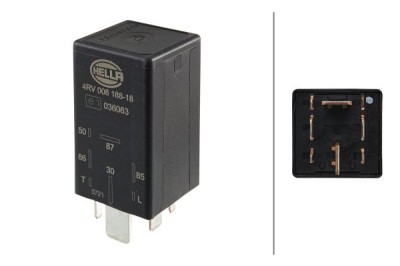 HELLA 4RV 008 188-181 unitate de control,bujii incandescente foto