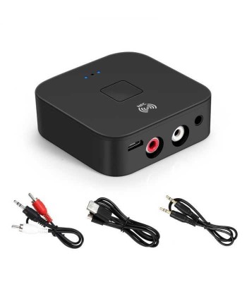 Adaptor convertor audio bluetooth NFC + DIGITAL TOSLINK la analog 2x RCA + Jack 3.5 mm foto