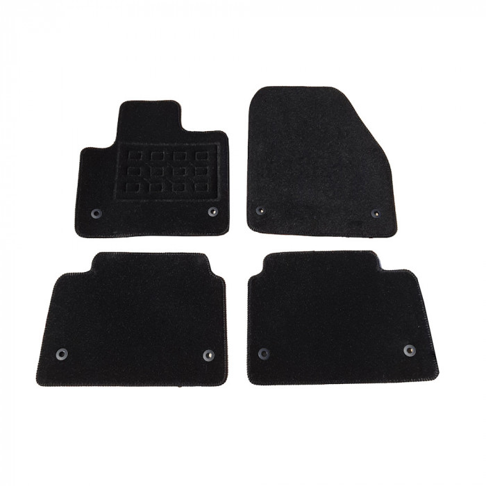 Set covorase auto din mocheta Range Rover Discovery Sport (L550) 2019-, Negru AutoDrive ProParts