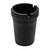 Scrumiera Auto JTI, Plastic, Negru, 11x8cm