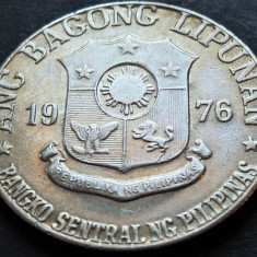 Moneda exotica 1 PISO - FILIPINE, anul 1976 * cod 4010