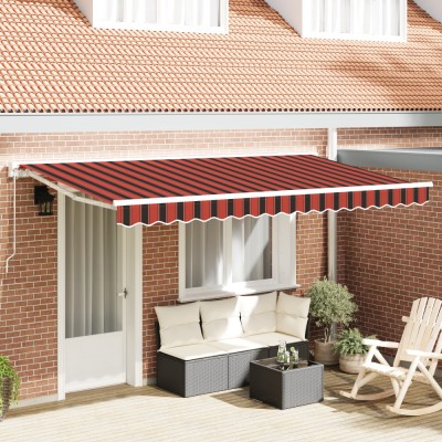 vidaXL Material de &amp;Icirc;nlocuire pentru Marchiză pentru Cadru 4x2 m cu Dungi Multicolore foto