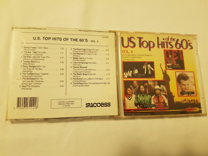 [CDA] US Top Hits of the 60&#039;s -volume 4 - cd audio original