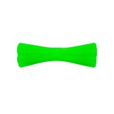 Jucarie din cauciuc eco pentru caini, forma de Gantera, 15 cm, verde