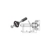 Butuc Roata Remorca 4x100 cu Ax Complet si Accesorii CW-0203, Otel Rezistent, Remorci Usoare si Platforme
