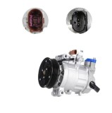 Compresor climatizare Audi A4 2008-2016, A5 2007-, Q5 2008-2017, Diametru rola (mm): 110, RapidAuto 1337KS-1
