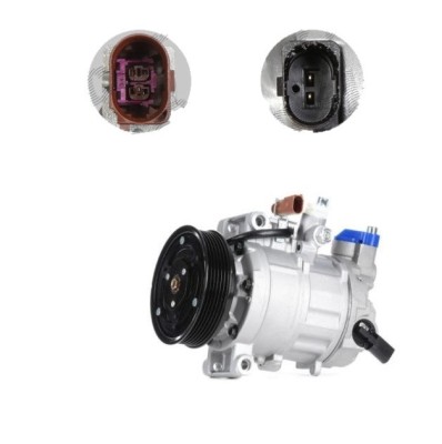 Compresor climatizare Audi A4 2008-2016, A5 2007-, Q5 2008-2017, Diametru rola (mm): 110, RapidAuto 1337KS-1 foto