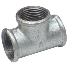 Teu din zinc pentru apa, 3/8&quot;
