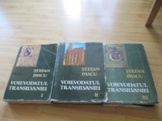 STEFAN PASCU--VOIEVODATUL TRANSILVANIEI - 3VOLUME -LA CERERE POZAM 2,3. foto