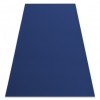 Covor anti-alunecare RUMBA 1380 o singură culoare safir, 200x450 cm