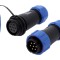 Conector circular 7 pini IP67 pe cablu
