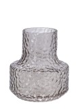 Vaza sticla gri 16 x 18 cm