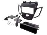 Cadru radio negru 2 DIN pentru Ford Fiesta