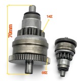 Bendix Demaror Scuter GY6 50cc 4T (14/65 Dinti, Ax 8mm) - Kymco, Baotian, Peugeot, Sachs