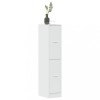 VidaXL Dulap farmacie, alb extralucios, 30x41x144,5 cm, lemn prelucrat 855529