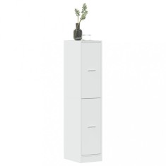 vidaXL Dulap farmacie, alb extralucios, 30x41x144,5 cm, lemn prelucrat