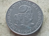 URUGUAY-100 NUEVOS PESOS 1989, America Centrala si de Sud