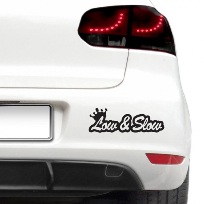 Sticker auto - Low Slow