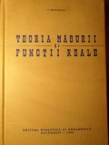 Teoria Masurii si Functii Reale - Nicolae Dinculeanu, 1964, Didactica si Pedagogica, Matematica, 327 pagini, Hardcover