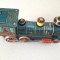Locomotiva de jucarie cu baterii Japonia cca 1960