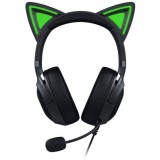 Casti gaming Razer Kraken Kitty V2, USB Type A, Negru