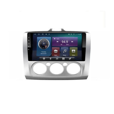 Navigatie dedicata Ford Focus clima manuala C-140-manual Octa Core cu Android Radio Bluetooth Internet GPS WIFI 4+32GB CarStore Technology foto