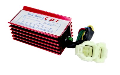 CDI rosu varianta 2 pentru scutere China, 4T, 50cc Cod Produs: MX_NEW MZAJOY011 foto